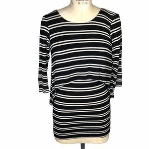 Lovers + Friends striped mini dress / tunic